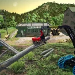 Screenshot popularne video igre Farming Simulator 25